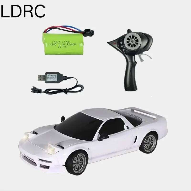 LDRC LD-A02 1/18 RC Drift Car 2.4G NSX USB Charge Full Scale Controlled Model Children Toys Gifts Y260131