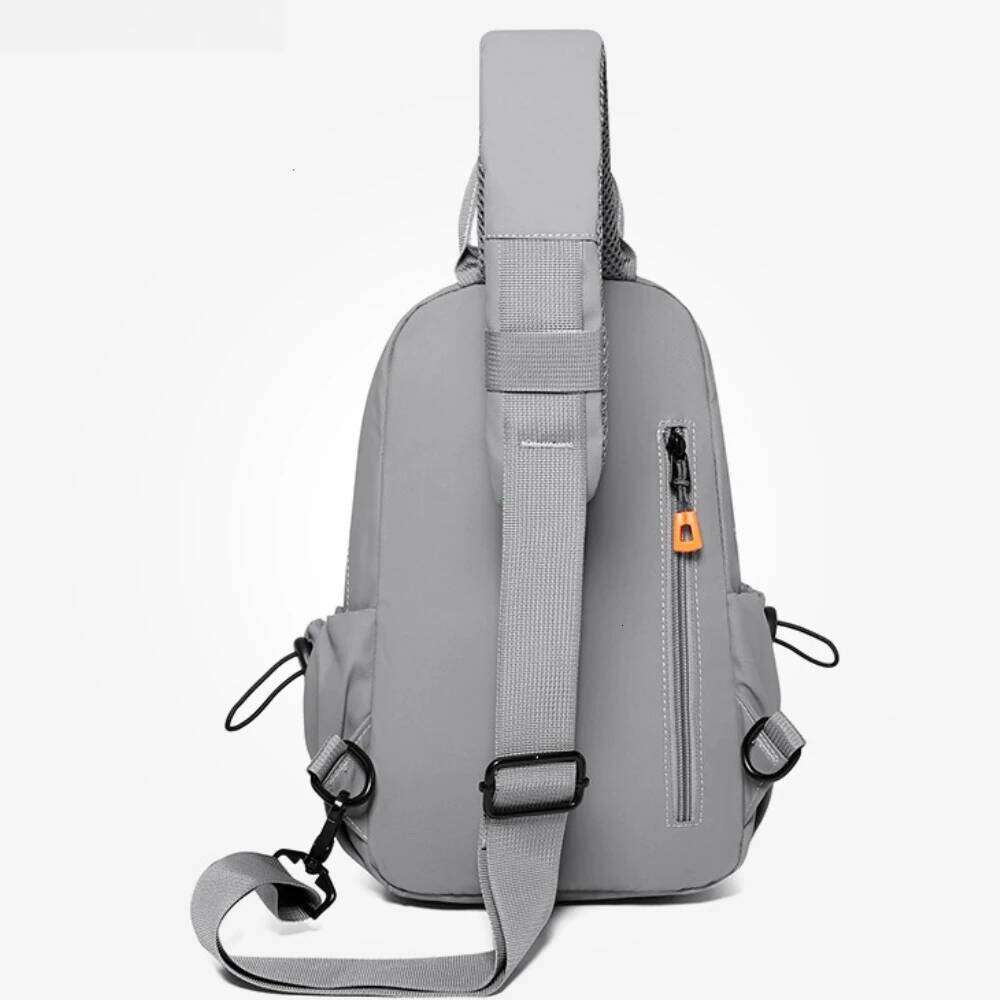 Waterproof Nylon Crossbody Bag - Men's Chest Sling Backpack, Compact Shoulder Messenger Bag, Travel & Outdoor Hiking Pack 2025