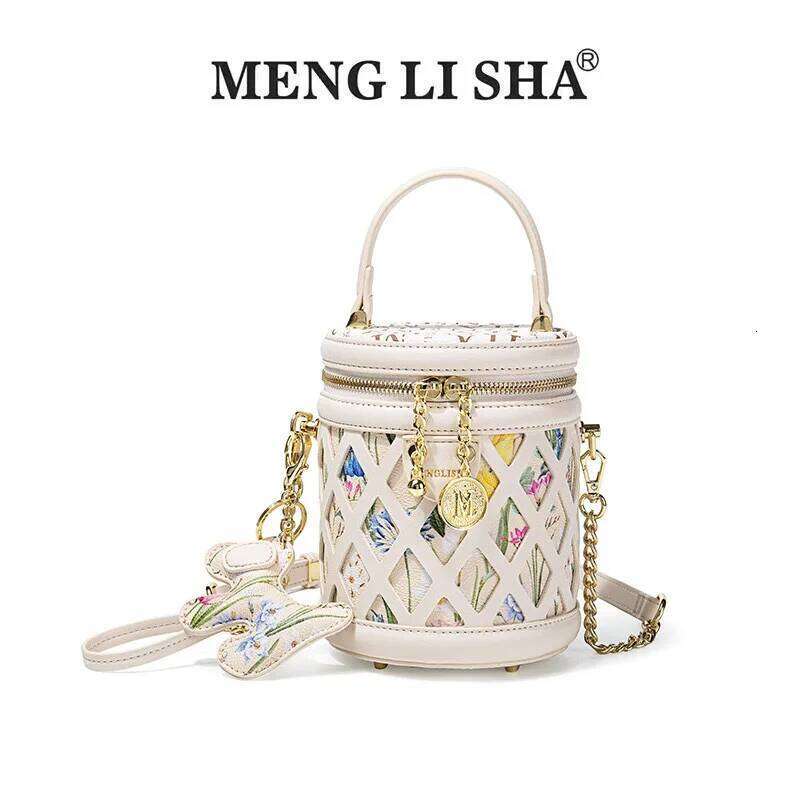Women's high-end designer single shoulder crossbody bag 2024 new light luxury contrasting retro handbag