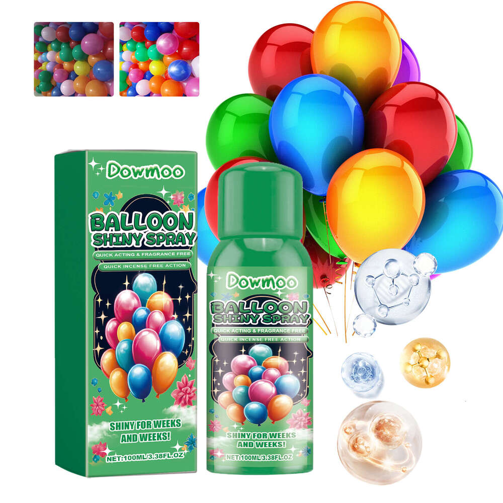 Dowmoon Anti-Fade Polishing Spray Evenly Sprayed Enhances Balloon Surface Brightness Brightening Agent S260131