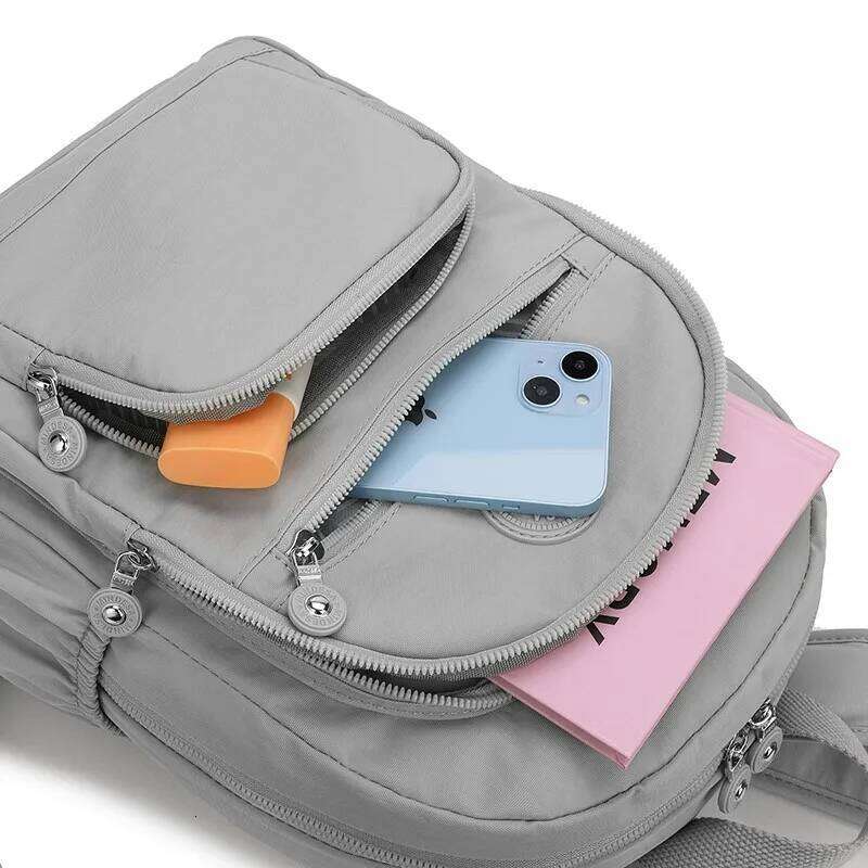 Women Backpacks Teenage Waterproof Nylon Backpack Shoulder Bag Female Daily Everyday School Rucksacks