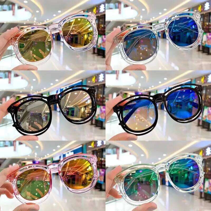 NEW Girls Boys Cute Small Outdoor Sun Children Lovely Vintage Sunglasses UV400 Protection H260130