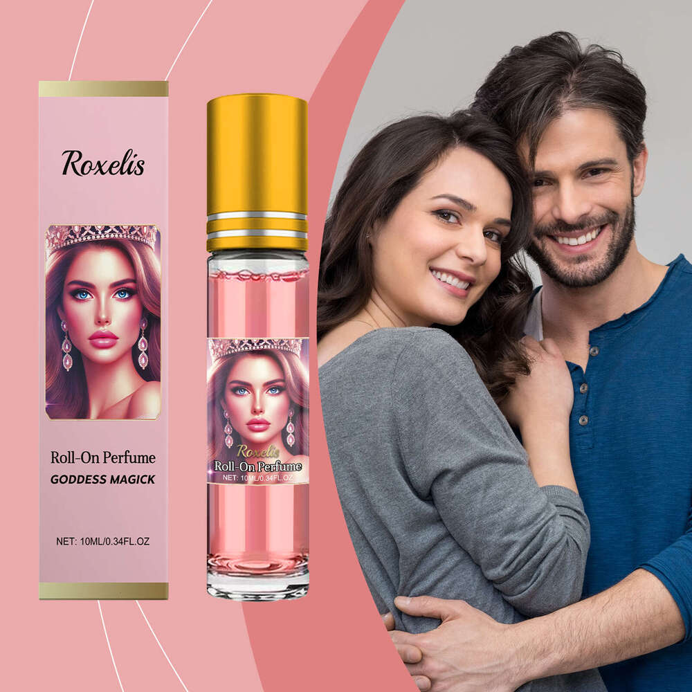Roxelis Women's Roll-on Long-lasting Fragrance Natural Freshness Exudes Charm Elegance Temperament Convenient Perfume for Dating S260131