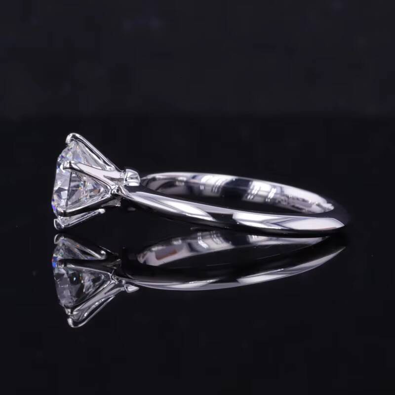 Lab Grown Diamond with IGI GIA Certified Jewelry 1ct 15ct D VS1 HPHT CVD Lab Diamond with 10k Gold Engagement Rings