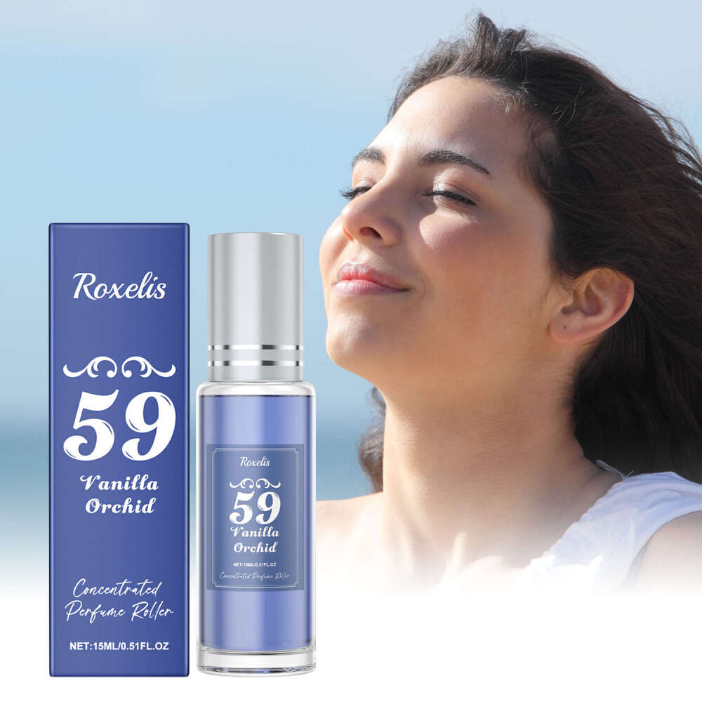 Roxelis Vanilla Orchid Brazilian Perfume for Women Exudes Charm Fresh Natural Elegant Niche Fragrance Roll-on S260131