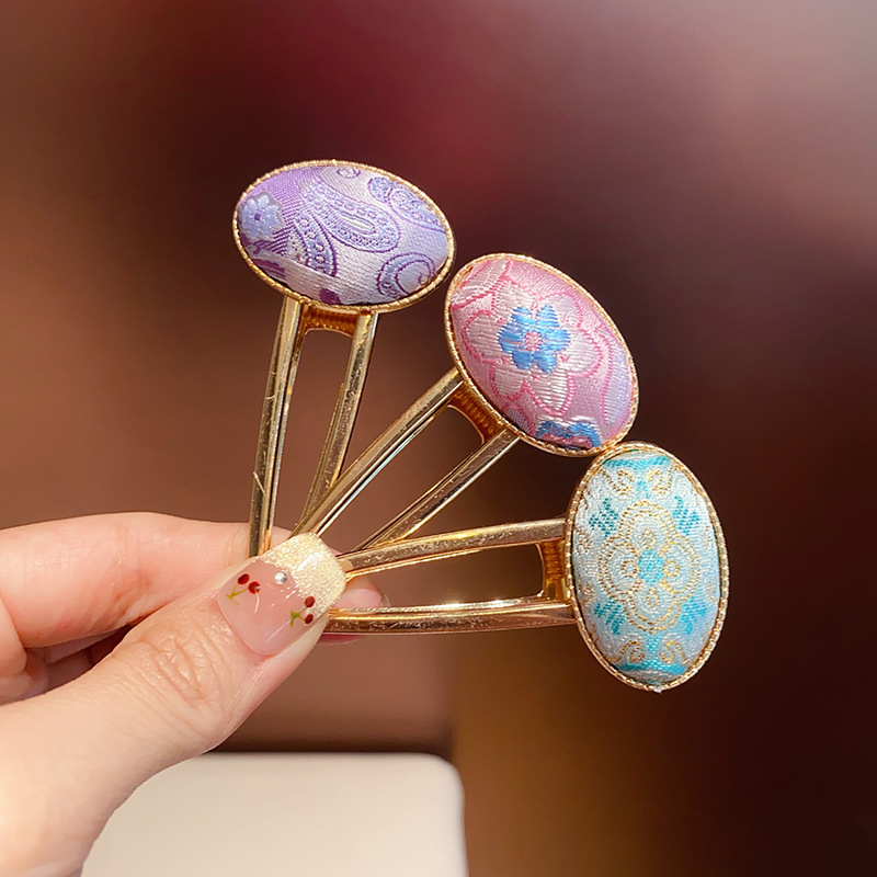 Fashionable Handmade Design Hair Clips Duckbill Clips Accessories Bangs Hair Clips Vintage Hair Accessories