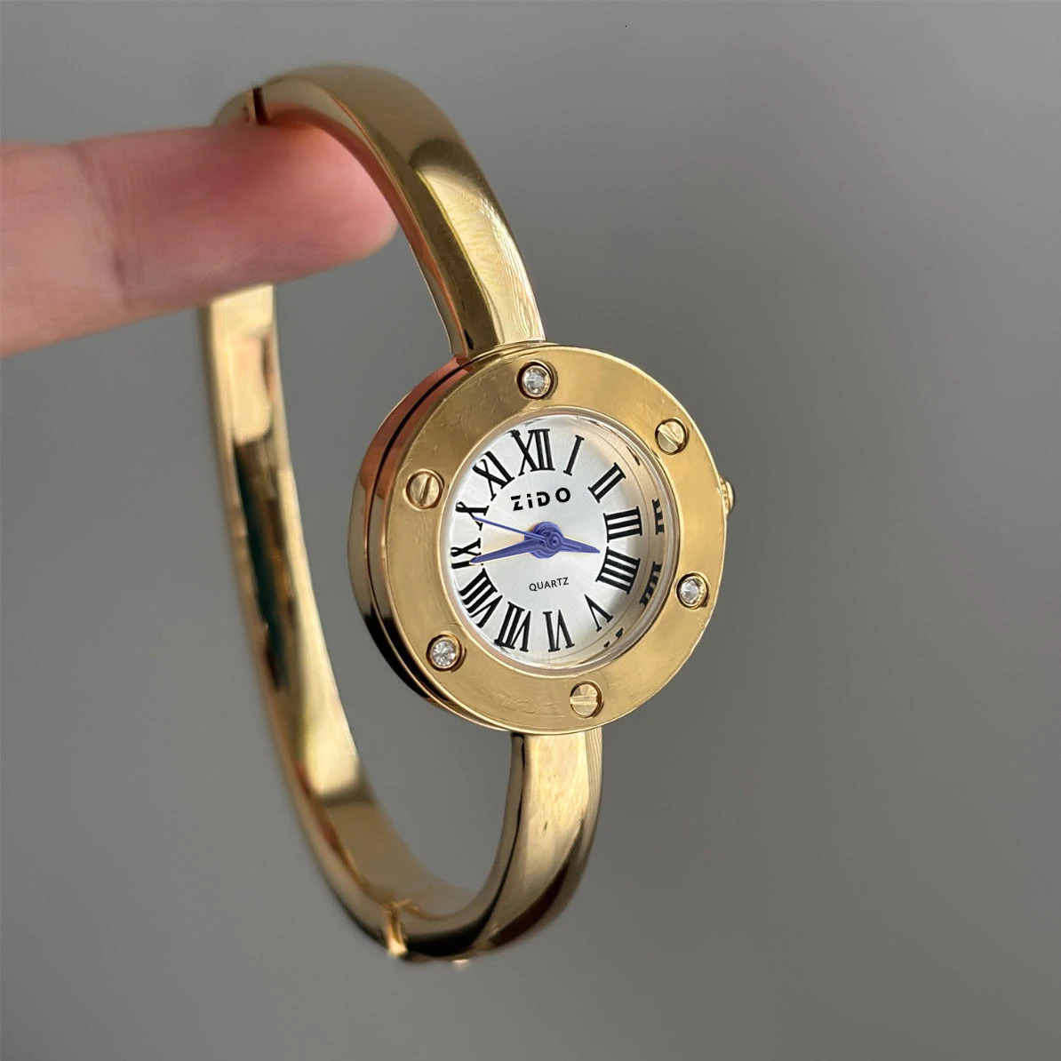 Womens Vintage Quartz Watch Small Elegant Fashion Waterproof Stainless Steel Bracelet Birthday Gift Watch 260126