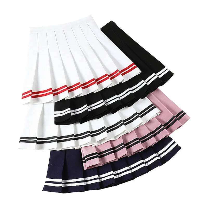 Pleated Tennis Womens Athletic Golf Sport Outfits Workout Running Mini Korean Style Sexy Harajuku Skirt XJ260131