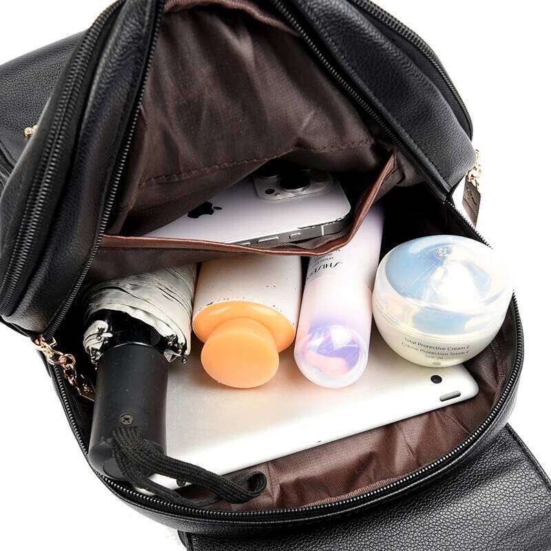 2024 Genuine Women Leather Backpacks Shoulder Female Backpack Ladies Travel Rucksack Mochilas School Bags For Teenage Girls