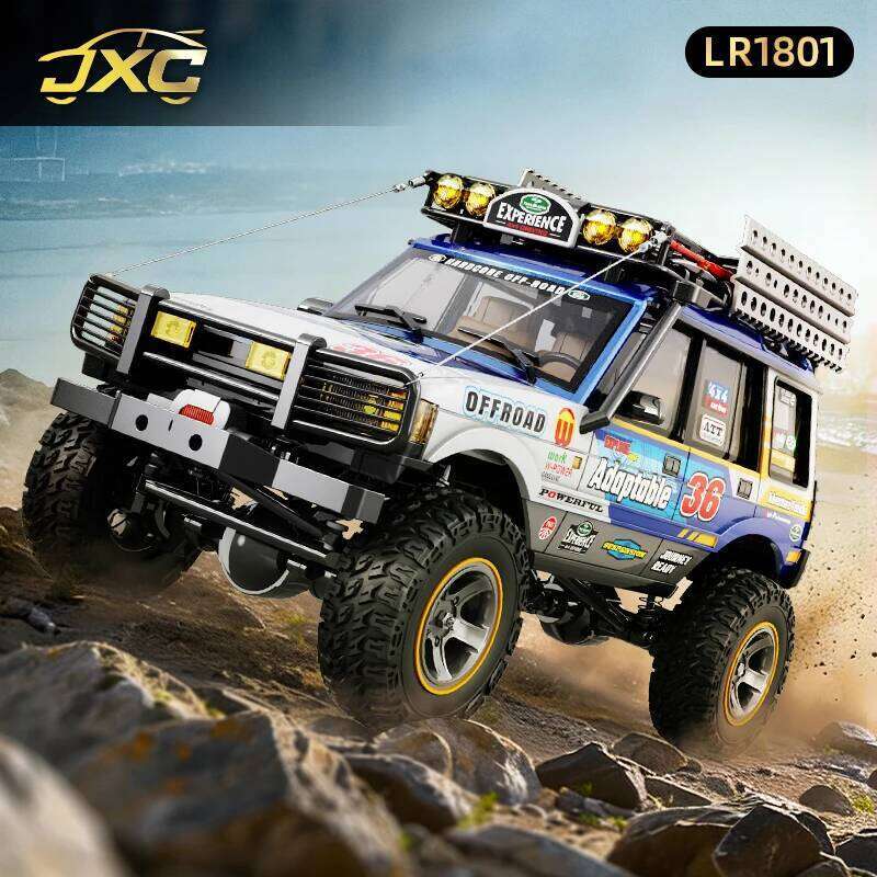 New 1:18 LR1801 Professional Rc Remote Control Car, Off-Road Climbing Four-Wheel Drive Dual-Speed Toy Car Model Boy'S Gift Y260131