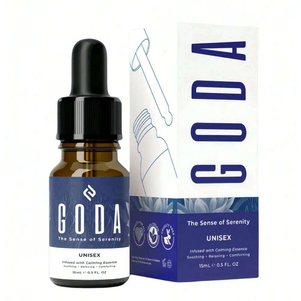 GODA For Her&Him Serenity Mini Perfume 15ml/0.50 Fl Oz, Unisex Calming Fragrance With Lavender & Chamomile H260130