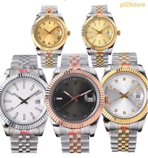 NEW Women's Watches Mens Watch Designer Automatic Watches Sapphire 41mm Mechanical Stainless Steel Luminous Lovers Montre Fakes Movement Endurance Wristwatch