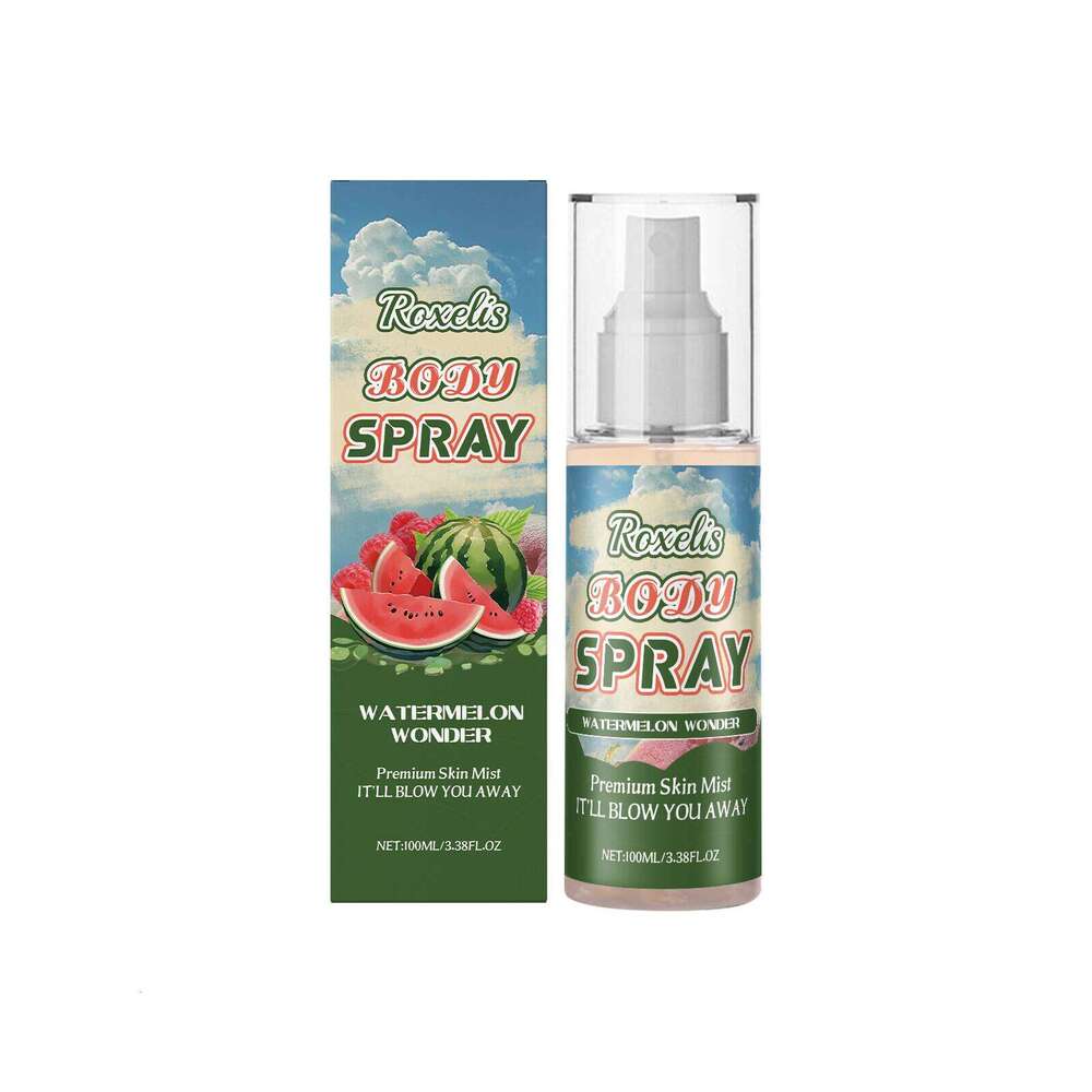 Roxelis Body Women's Watermelon Fruit Scent Gentle Elegant Long-lasting Fragrance Spray S260131