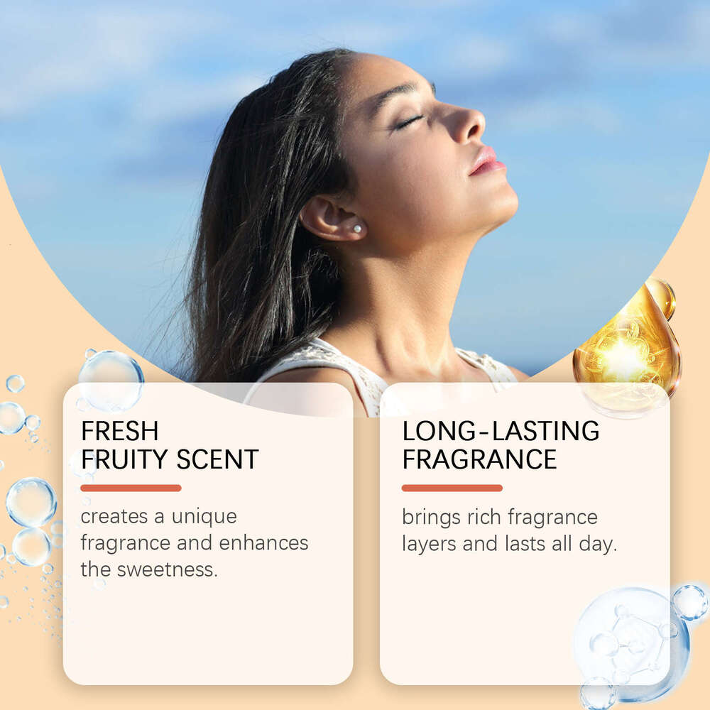 Roxelis Vanilla Whiskey Natural Fresh Fruit Fragrance Elegant Long-lasting Couple Dating Portable Eau de Toilette Spray S260131