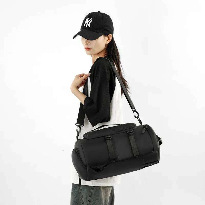 Waterproof sports swimming for short trips, travel, yoga, fitness, double shoulder bag, crossbody bag