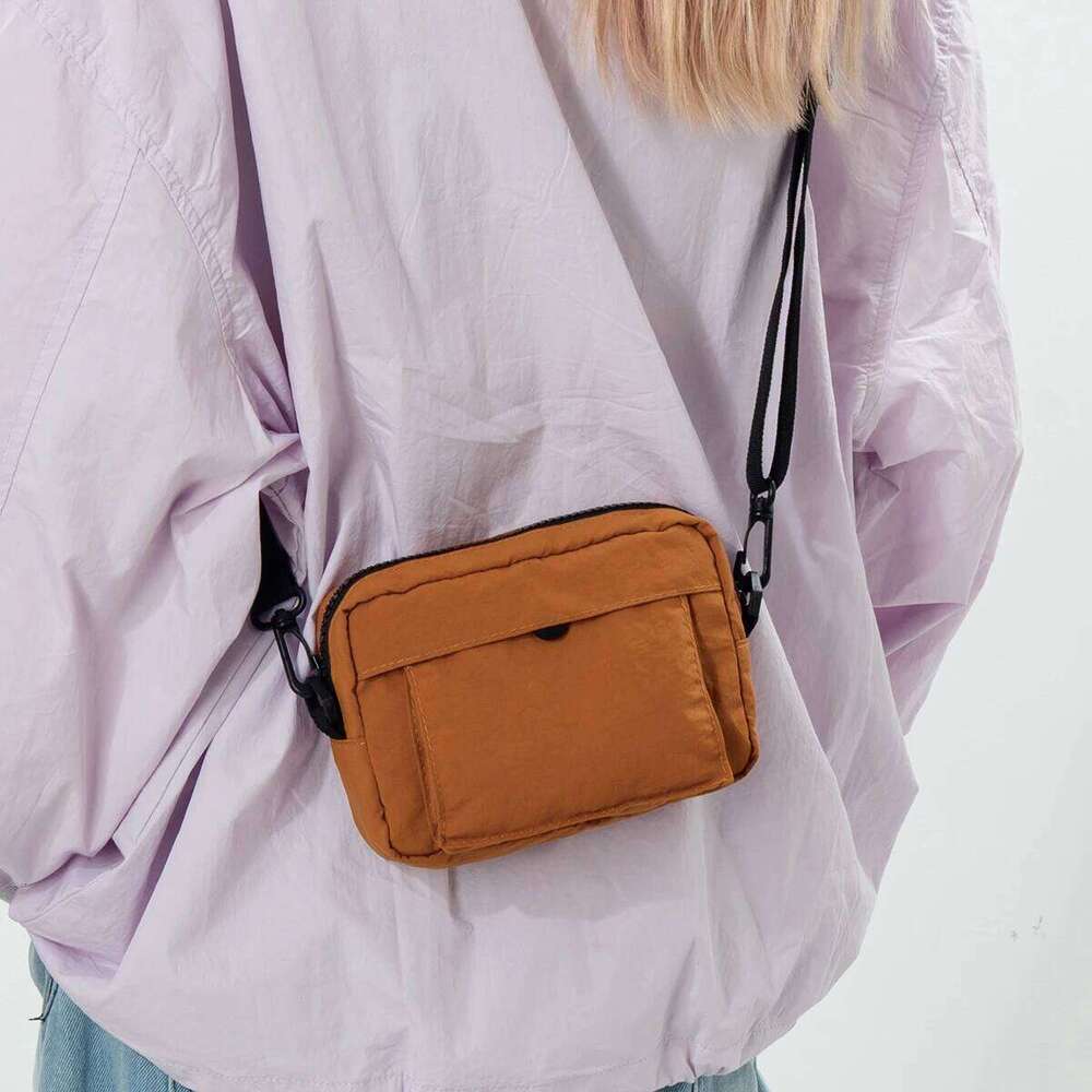 Small crossbody bag - Men's trendy brand, Japanese style, casual and versatile, suitable for men, single shoulder mini bag,
