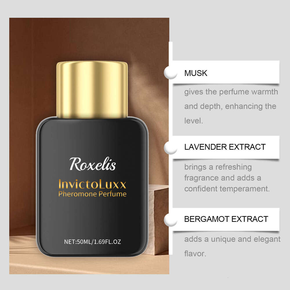 Roxelis Rich Bergamot Perfume Long-lasting Portable for Men Fresh and Natural Exudes Charm Niche Fragrance S260131