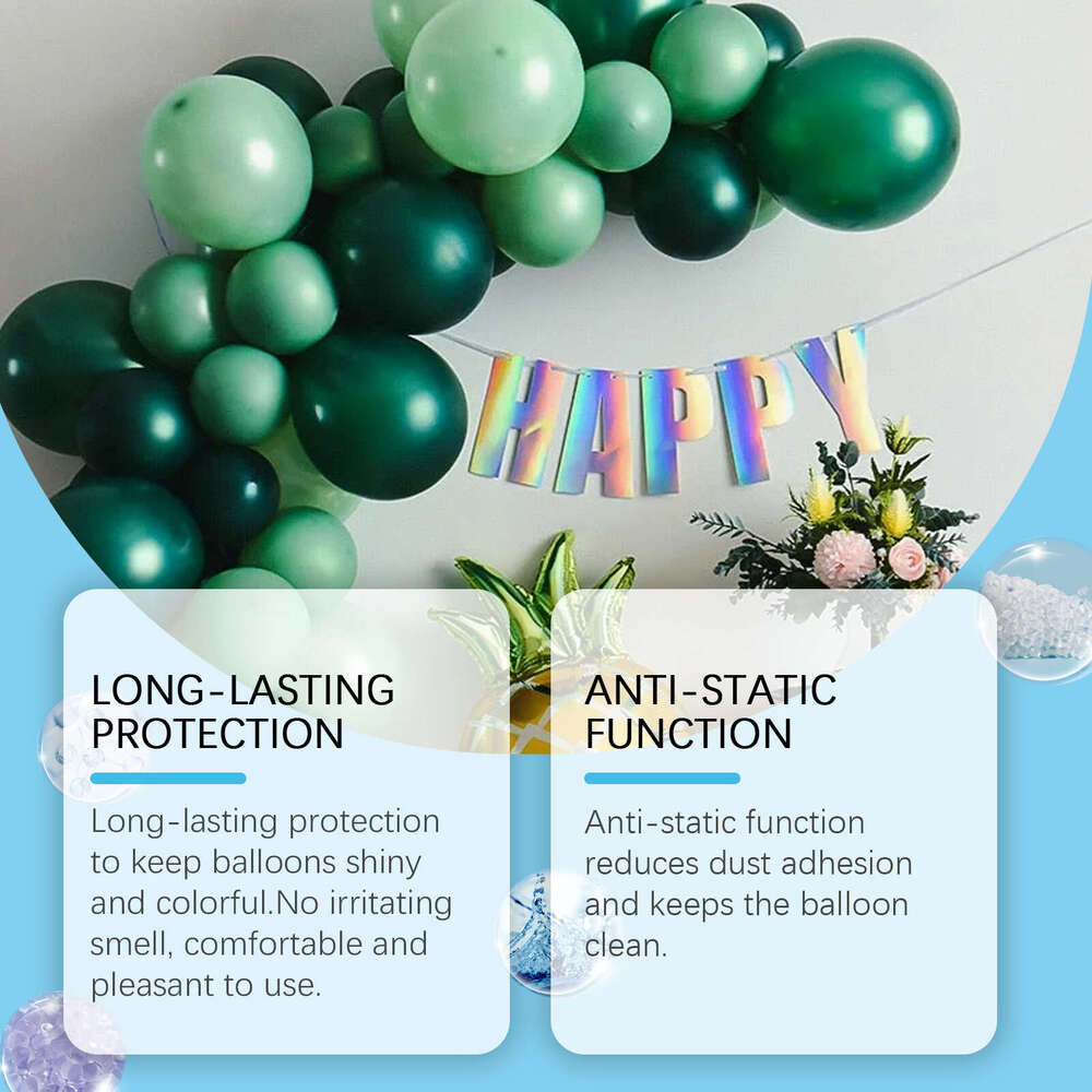 DOWMOO Decoration Enhancer Balloon Surface Texture Gloss Anti-Oxidation Long-Lasting Shine Spray S260131