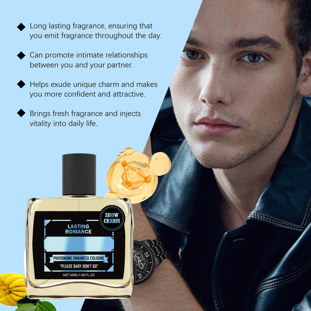 AMZ Pheromone Cologne Long-lasting Fresh Fragrance Charm Natural Elegant Men's Perfume S260131