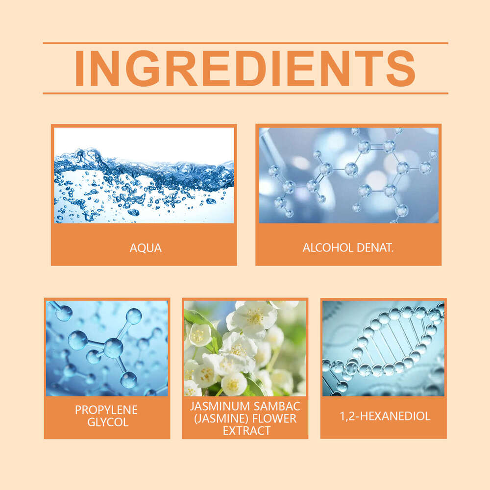 Water Series Long-lasting Fragrance Portable Design Handheld Wrist Neck Niche Light Fresh Atmosphere Perfume S260131