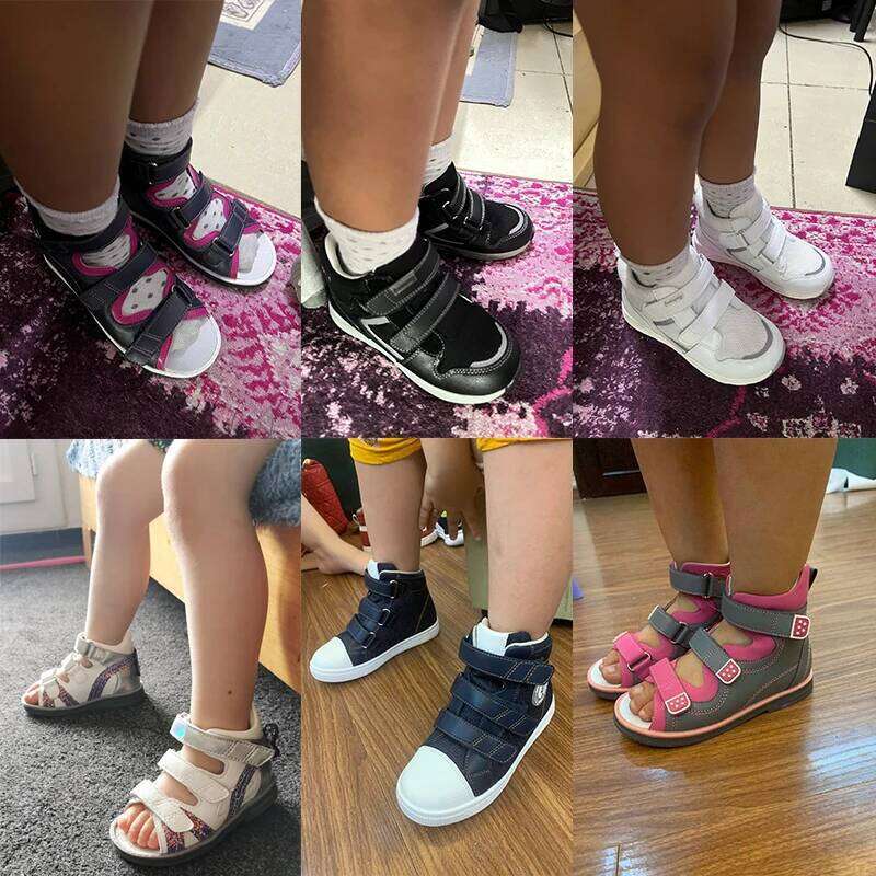 Kids Orthopedic Shoes Girls Boys Corrective Sneakers with Arch Support Princepard Autumn Children Medical Casual Footwear Y260128
