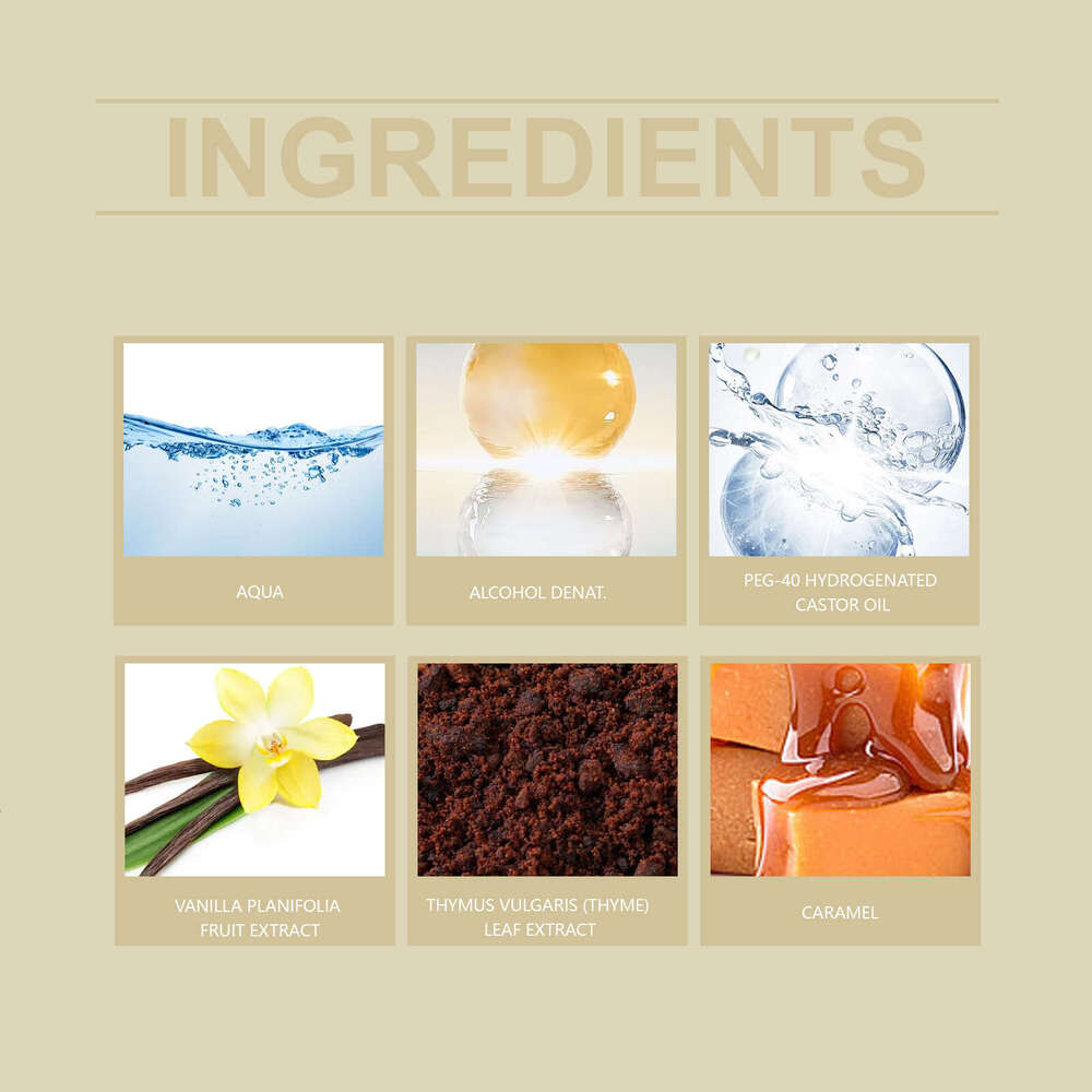 Roxelis Rich Soft Sweet Charm Long-lasting Gentle Natural Vanilla Date Fragrance Perfume S260131