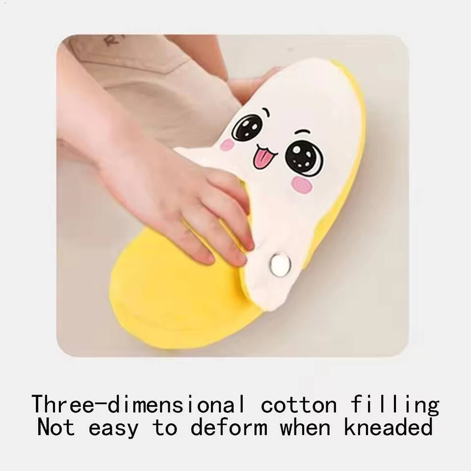 Banana Baby Beat Sensing Creative Fruit Novelty Parent-Child Musical Interactive Piano Toy Plush Doll Gift Encourage Sensory W260801 - view 4