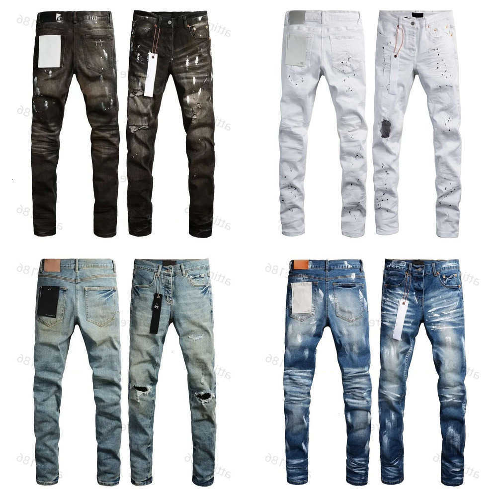 Jeans Pantaloni Per Denim Designer Uomo Pantaloni Neri QualitÃ Mens Designer Je…