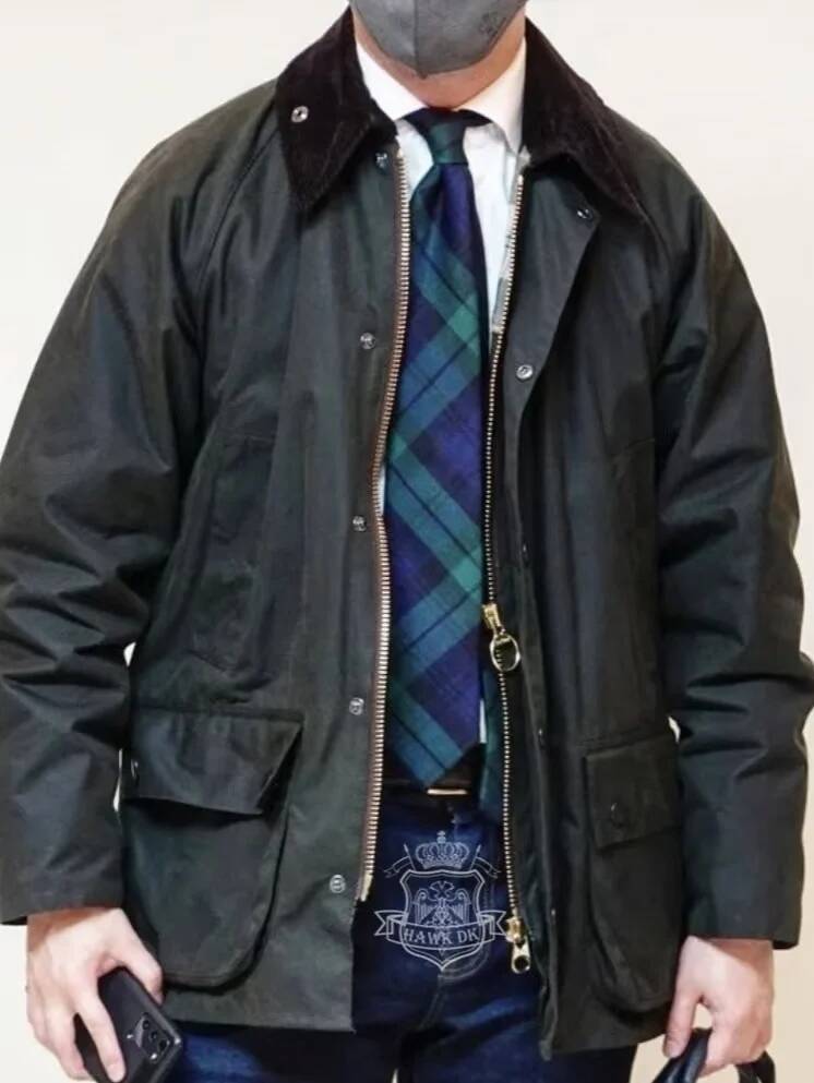 Bedale Oil Wax Men's And Women's Same Jacket Mdng26801 - view 6