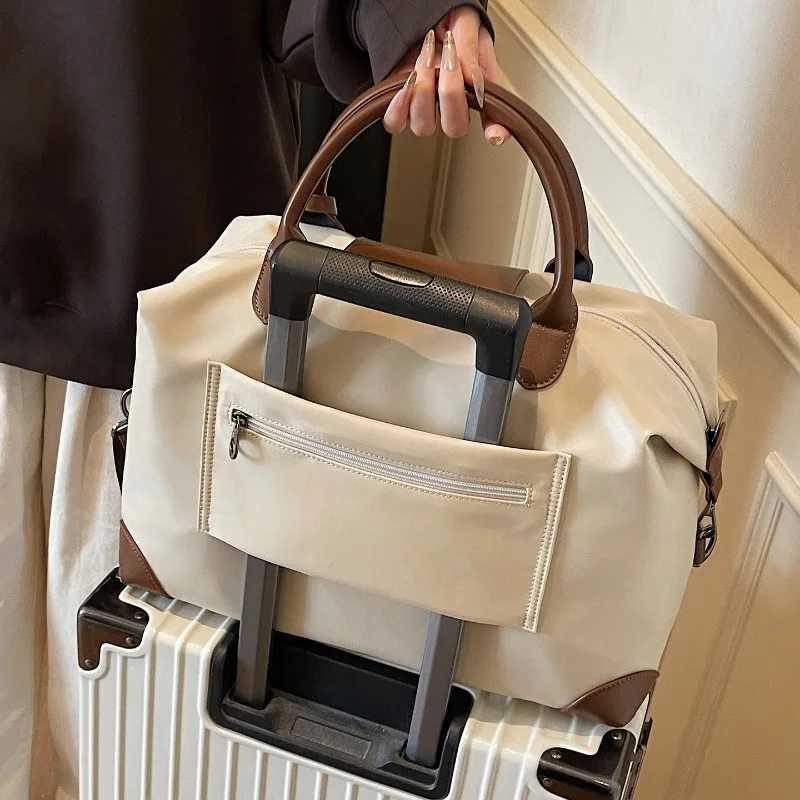Large Travel Duffel Bag Dry Wet Separation Gym Yoga Weekender Overnight Carry On Luggage with Shoe Compartment Shoulder Handbag H260801 - view 5
