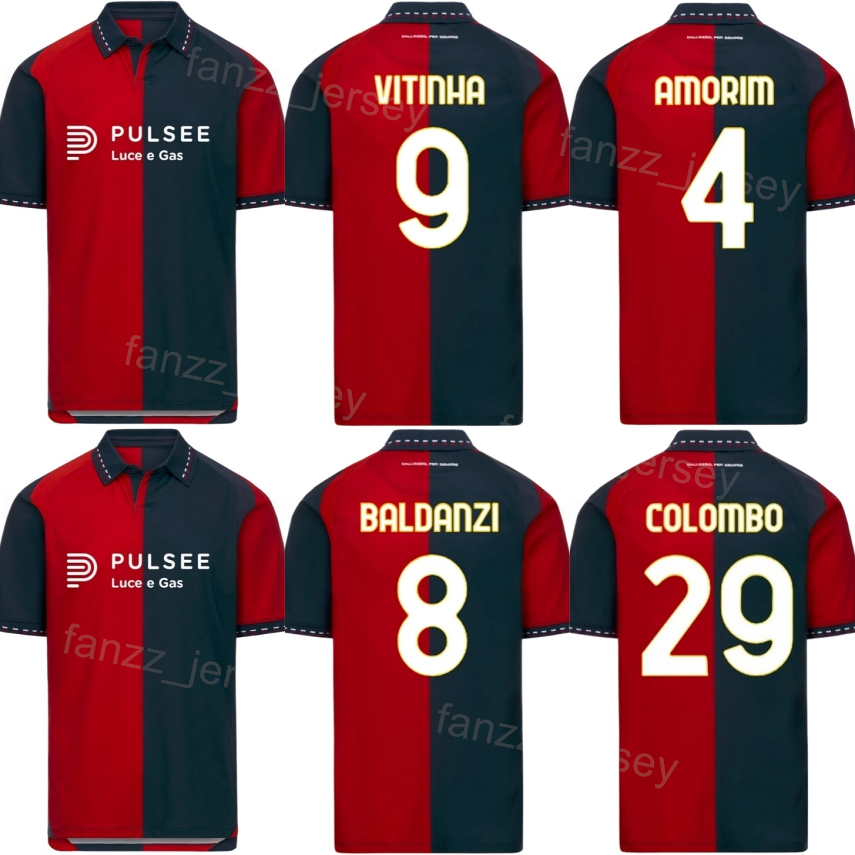 Club Soccer 2026 2027 Genoa 40 Lukas Klisys Maglie 42 Alin Kumer 74 Mamedi Douc…