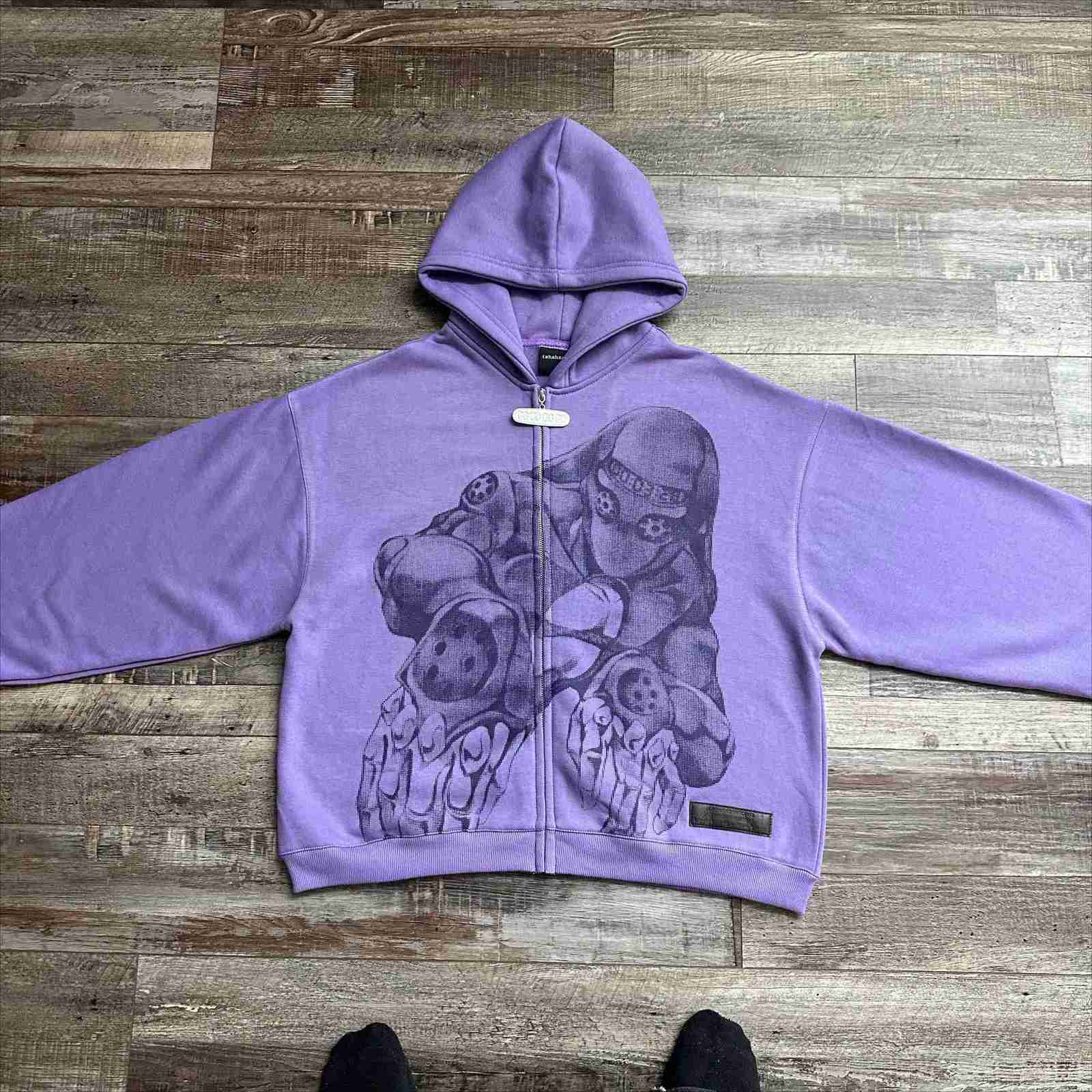 Hoodies Bizarre Adventure Harajuku Jojo Women Moody Blues Zip-Up Anime Hoodie Hip Hop Couples Y2k Street Sweatshirt Men Clothing J260731 - view 3