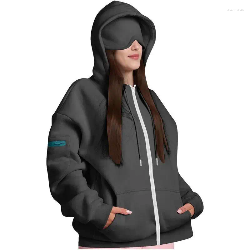 Women's Hoodies Comfortable Hoodie With Airplane Mode Design Spring 2026 Fashion Ladies' Sweatshirt Soft Material OtherC260901 - view 4
