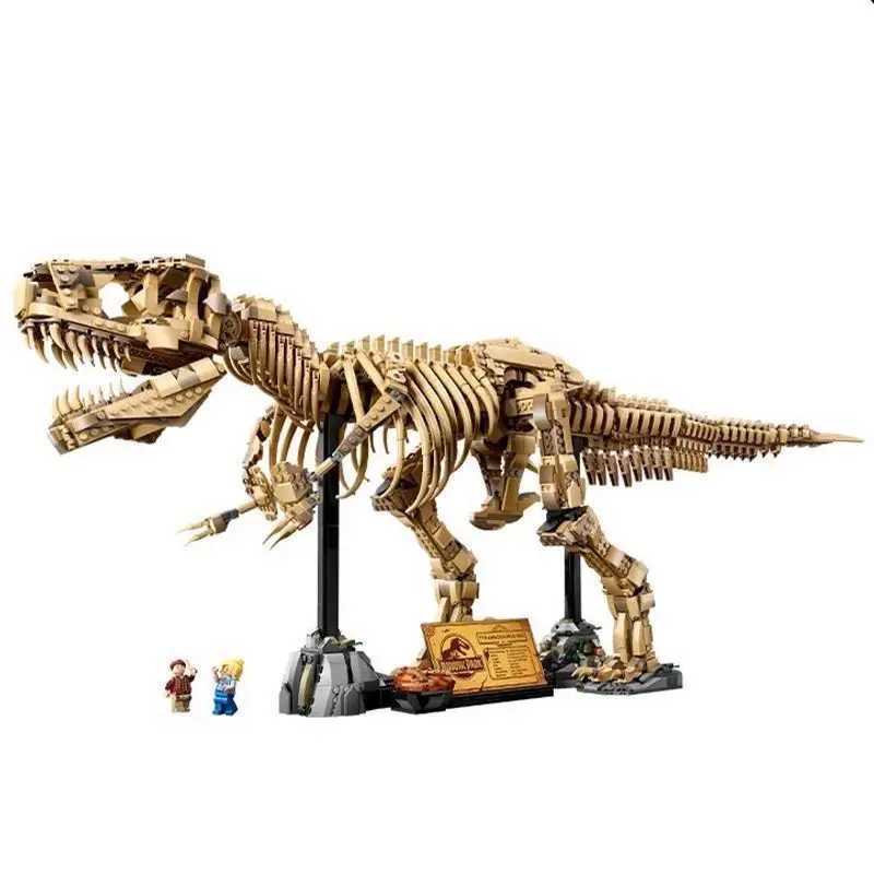 Tyrannosaurus Rex Dinosaur Fossil Skeleton Building Blocks Bricks DIY Assembly Puzzle Toy Adults Kids New Gift Collection Model C260803 - view 6