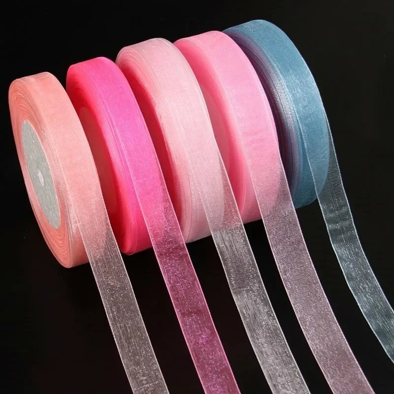 12Mm Nastro In Organza Tinta Unita Confezione Regalo Decorazioni Per Matrimoni …