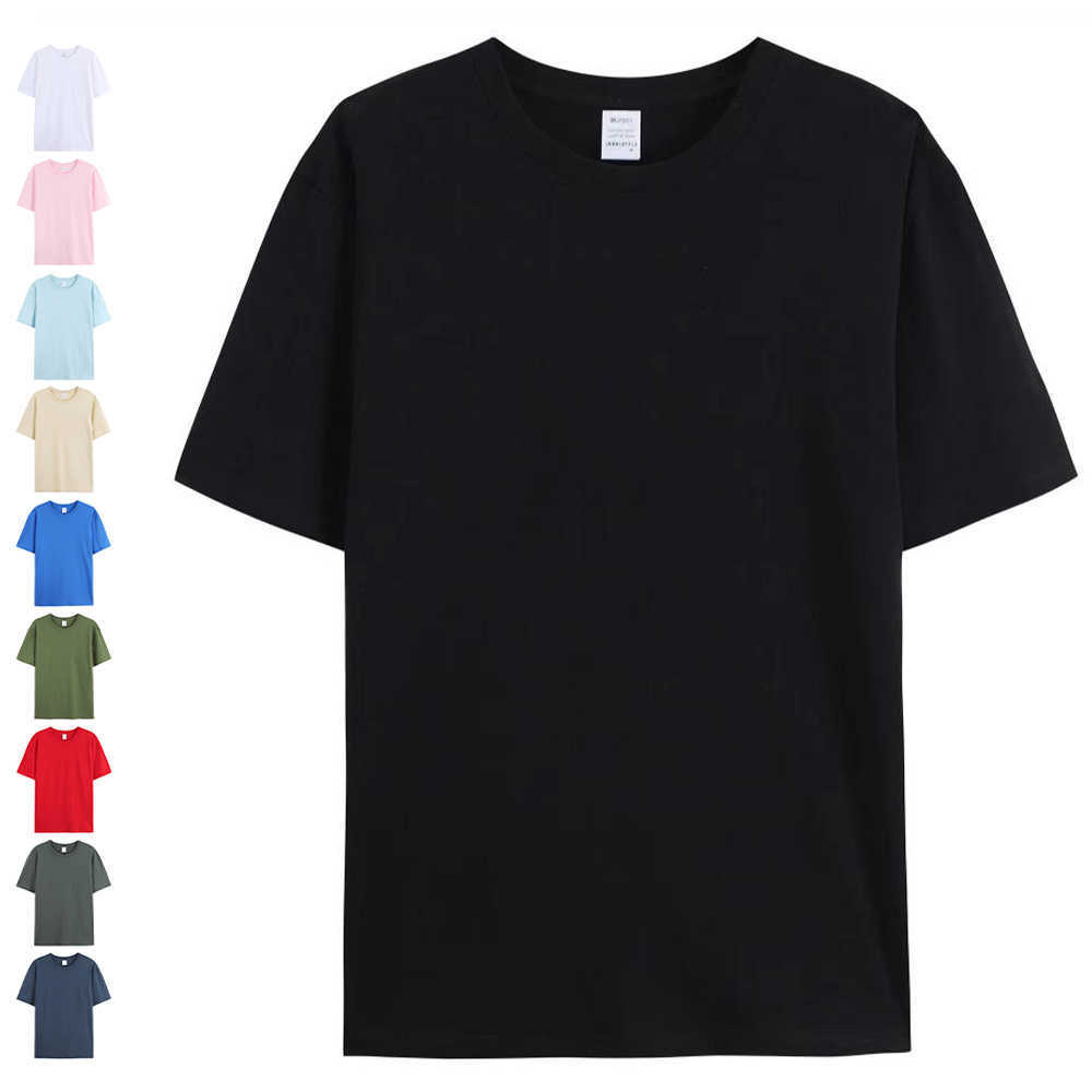 Unisex T Shirt 100% Cotton Plain White Crew Neck Tshirt Coton Herren T-shirt Uomo Blank Black T Shirt For Men Playeras De Hombre L260803