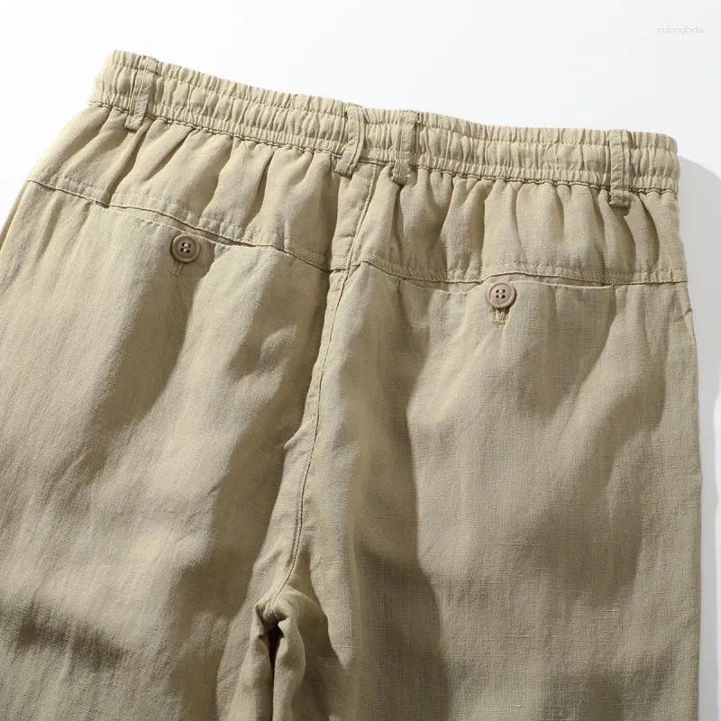 Men' s 75% Lyocell 25% Linen Pants Outdoor Hiking - view 7