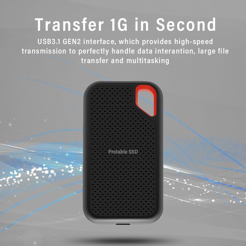 Sales Of Solid State Drives PSSD 1Tb/4Tb Storage Order Fulfillment Portable External SSD High Speed Type C Mobile Hard Drive - view 5
