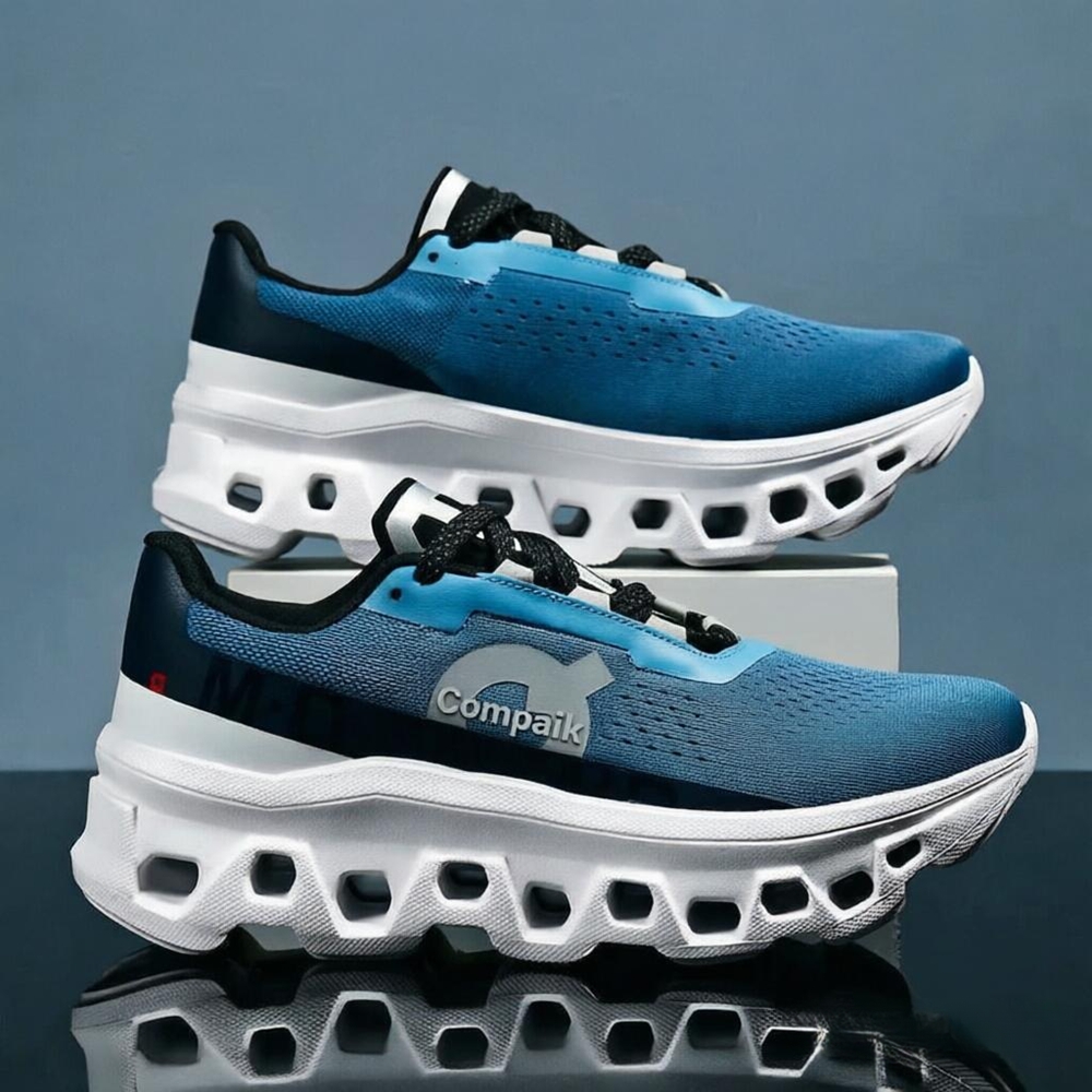 Compaik Designer Casual Womens men running Shoes White Sports Outdoor Training Women's Shoes, Fashionable and Comfortable Sports Shoes, Gifts man - view 3