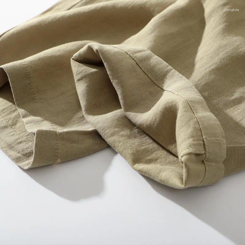 Men' s 75% Lyocell 25% Linen Pants Outdoor Hiking - view 6