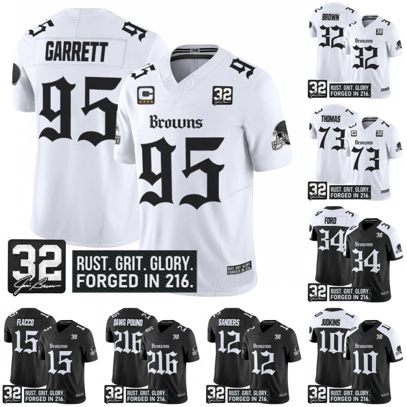 Brownss Alpha Dawg Edition Maglie Shedeur Sanders Deshaun Watson Myles Garrett …
