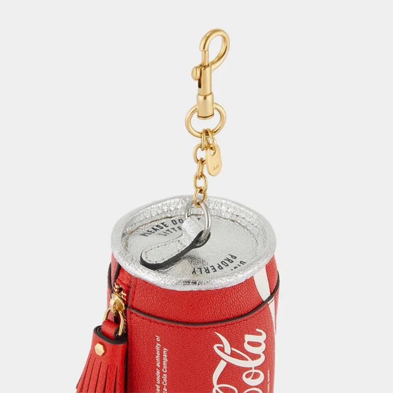 Creative Mini Can Shape Coin Purse Keychain Cute Portable Storage Bag Keyring Fashion Charm Pendant Ornament for Women Girls 260804 - view 7