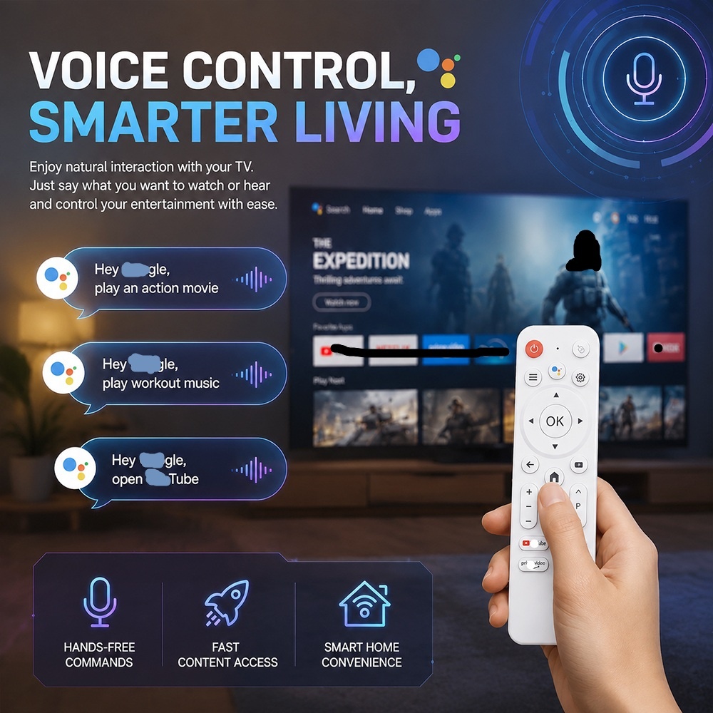H96Max RK3518B Android 14 TV Box Quad Core WiFi6 BT5.4 BT Voice Set Top Box Rockchip Rk3518 H.265 - view 9