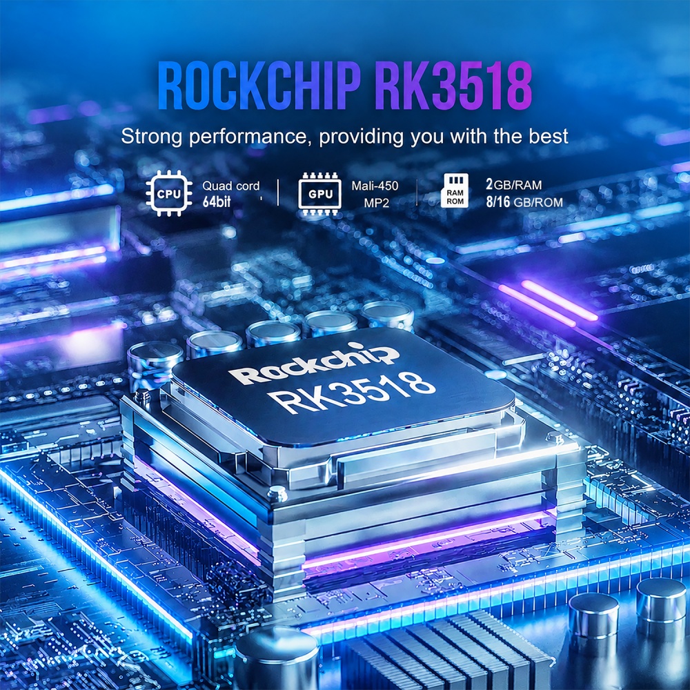 New H96 MAX 3518D Android TV Stick 4K Ultra HD WiFi6 BT Rockchip RK3518 Quad Core 2gb Ram 8gb 16gb Rom For Home Theater - view 5