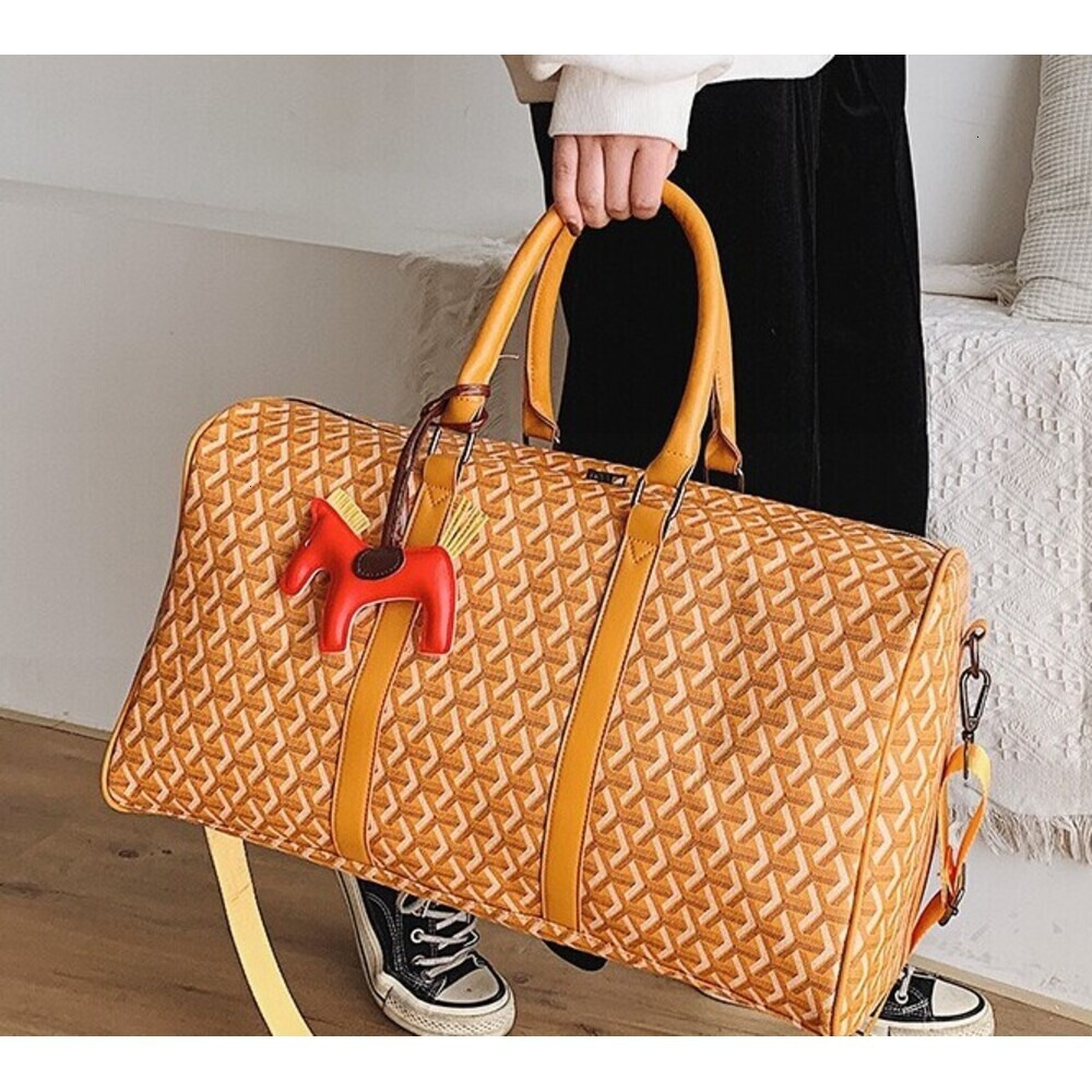 Large Capacity Handheld Bag Dogtooth Women Travel Gym Waterproof Storage Bag Korean Version Classic Wholesale Versatile Outdoor Sports Daily Vacation  - view 5