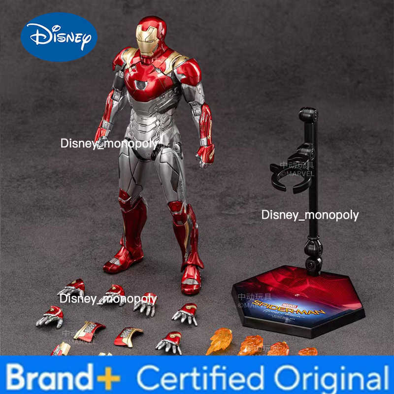 Disney New product Zhongdong Toys Marvel Official MK47 Iron Man Action Figure with movable joints a gift for boys L260803S2O2 - view 7