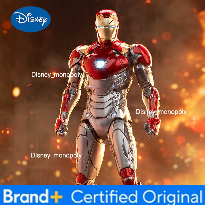 Disney New product Zhongdong Toys Marvel Official MK47 Iron Man Action Figure with movable joints a gift for boys L260803S2O2