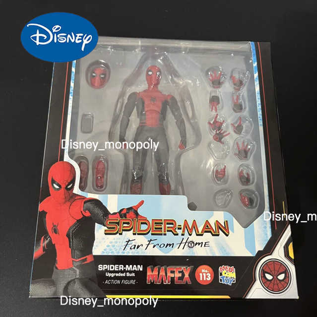 Disney Movie and Anime Model MAFEX 113 Upgraded Suit Heroic Expedition Spider-Man Action Figure Toy L260803QCOI - view 5