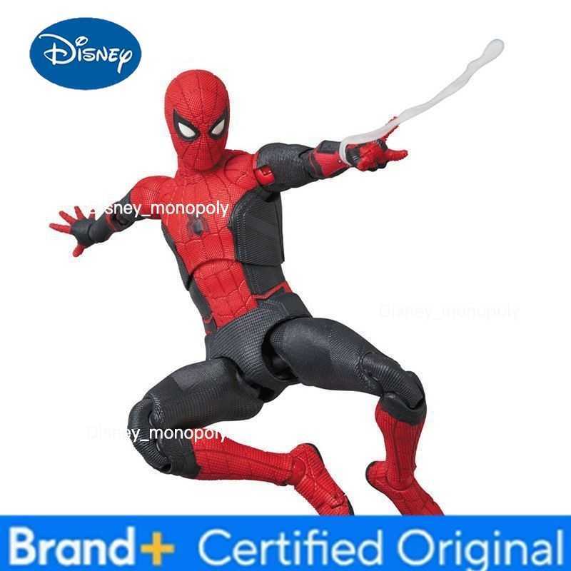 Disney Movie and Anime Model MAFEX 113 Upgraded Suit Heroic Expedition Spider-Man Action Figure Toy L260803QCOI - view 3