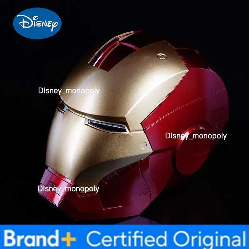Disney Iron Man Helmet MK5 with Voice-Controlled Automatic Opening and Closing Wearable Jarvis Halloween Cosplay Glowing Mask L261009 - view 7